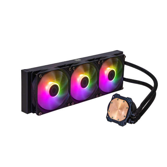 Cooler Master MasterLiquid 360L Core ARGB Enfriamiento Líquido para CPU, 3 x 120mm, 650-1750RPM