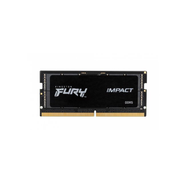 Memoria RAM Kingston FURY Impact DDR5, 5600MHz, 16GB, Non-ECC, CL40, SO-DIMM, XMP