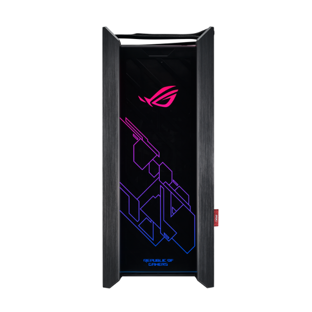 Gabinete ASUS ROG Strix Helios con Ventana RGB, Midi-Tower, ATX/EATX/Micro-ATX/Mini-ATX, USB 3.1, sin Fuente, 4 Ventiladores Instalados, Negro