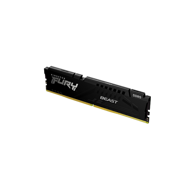 Memoria RAM Kingston FURY Beast DDR5, 6000MHz, 16GB, Non-ECC, CL40, XMP