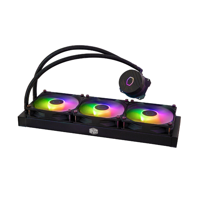 Cooler Master MasterLiquid 360L Core ARGB Enfriamiento Líquido para CPU, 3 x 120mm, 650-1750RPM