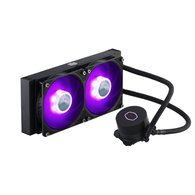 Cooler Master MasterLiquid ML240L V2 RGB Enfriamiento Liquido para CPU, 2x 120mm, 650 - 1800RPM