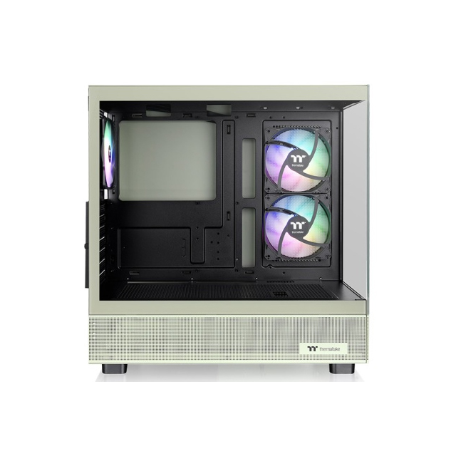 Gabinete Thermaltake View 270 TG ARGB Plus, Midi-Tower, ATX/EATX/Micro-ATX/Mini-ITX, USB 3.0, sin Fuente, 3 Ventiladores Instalados, Verde