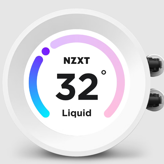 NZXT Kraken Elite 280 RGB Enfriamiento Líquido para CPU, 2x 140mm, 500 - 1500RPM, Blanco
