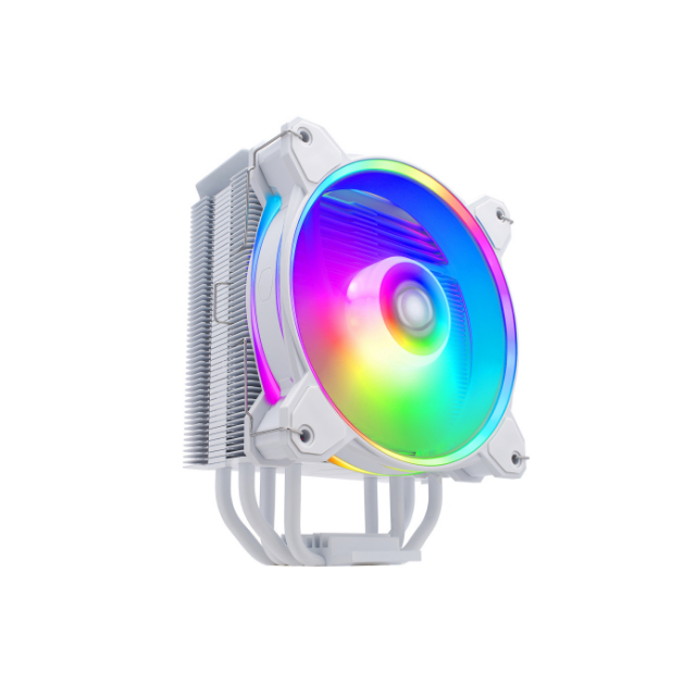 Disipador CPU Cooler Master Hyper 212 Halo White, 120mm, 650 - 2050RPM, Blanco