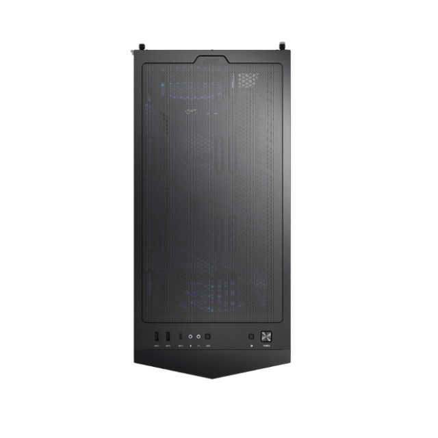 Gabinete MSI MPG GUNGNIR 300R AIRFLOW con Ventana RGB, Midi-Tower, ATX/Micro-ATX/ITX, USB 3.2, sin Fuente, 4 Ventiladores ARGB Instalados, Negro