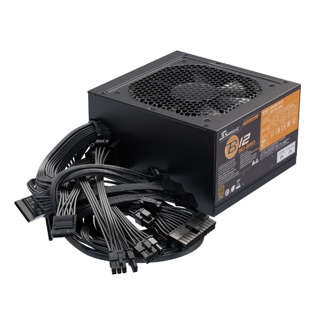 Fuente de Poder Seasonic B12 BC 80 PLUS Bronze, 20+4 pin ATX, 120mm, 850W