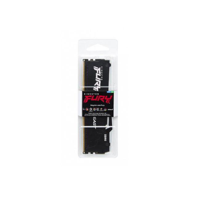 Memoria RAM Kingston Fury Beast RGB DDR5, 5600MHz, 32GB, Non-ECC, CL40, XMP
