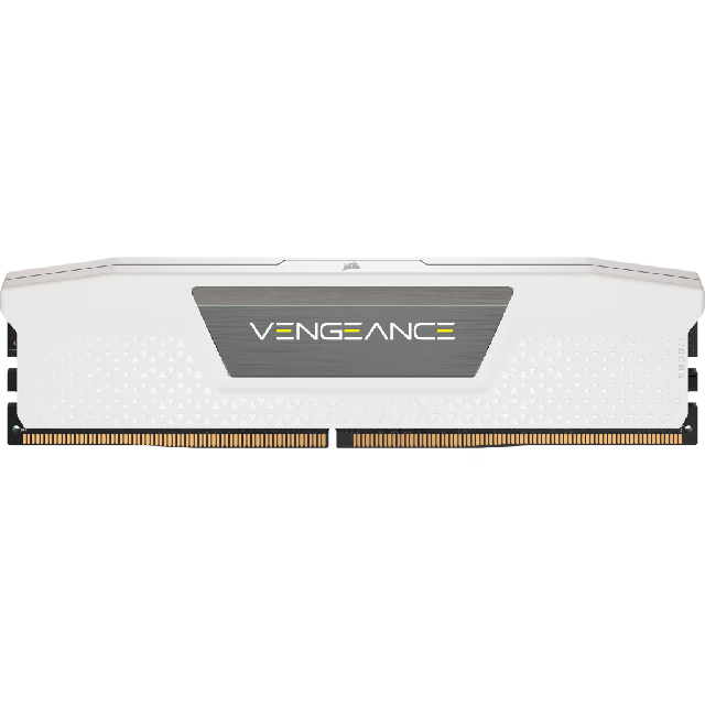 Kit Memoria RAM Corsair Vengeance DDR5, 5200MHz, 64GB (2 x 32GB), CL40, XMP, Blanco