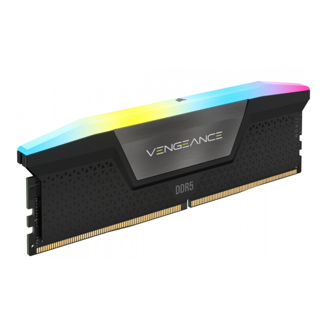 Kit Memoria RAM Corsair Vengeance RGB DDR5, 5600MHz, 64GB (2 x 32GB), CL36, XMP