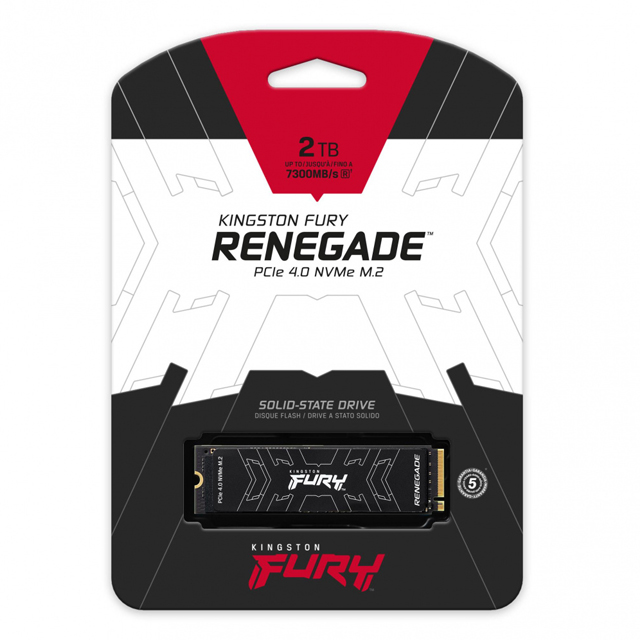 SSD Kingston FURY Renegade NVMe, 2TB, PCI Express 4.0, M.2