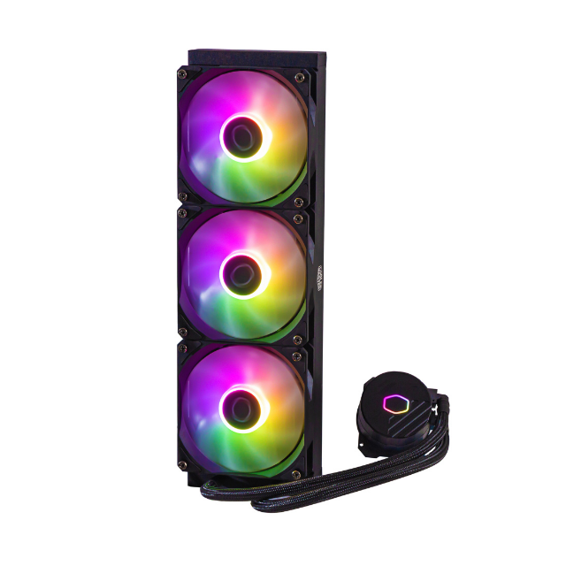 Cooler Master MasterLiquid 360L Core ARGB Enfriamiento Líquido para CPU, 3 x 120mm, 650-1750RPM