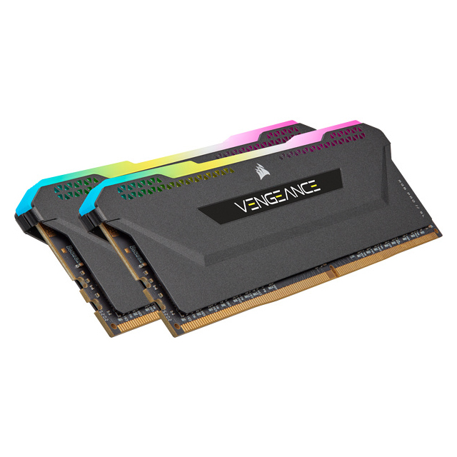 Kit Memoria RAM Corsair Vengeance RGB PRO SL DDR4, 3600MHz, 16GB (2 x 8GB), CL18, XMP 