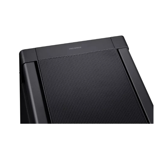 Gabinete ASUS ProArt PA602 con Ventana, Midi Tower, ATX/DTX/EATX/micro ATX/Mini-DTX/Mini-ITX, USB 3.2, sin Fuente, 3 Ventiladores Instalados, Negro