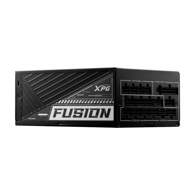 Fuente de Poder XPG FUSION 80 PLUS Titanium, 20+4 pin ATX, 120mm, 1600W 