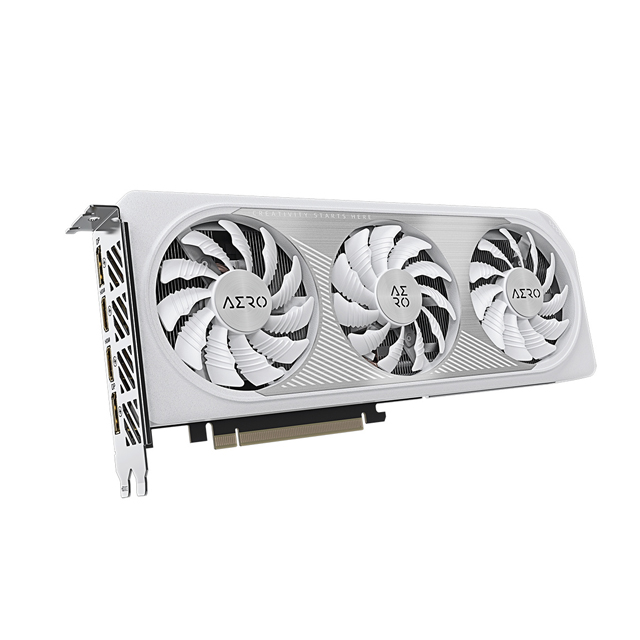 Tarjeta de Video Gigabyte NVIDIA GeForce RTX 4060 AERO OC 8G, 8GB 128-bit GDDR6, PCI Express 4.0