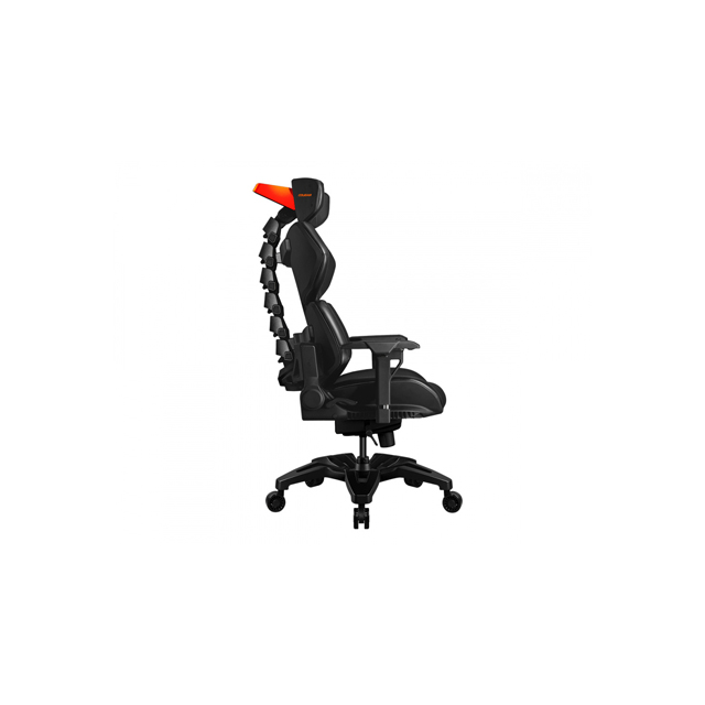 Cougar Silla Gamer Terminator, hasta 135Kg, Negro/Naranja