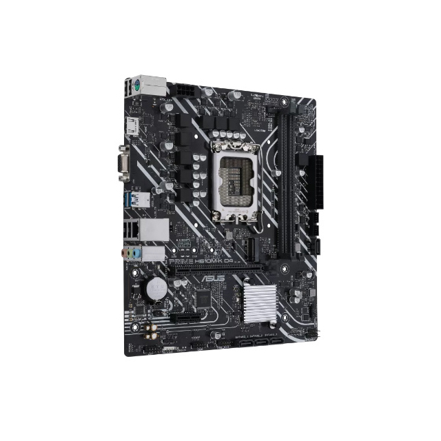 Tarjeta Madre ASUS Micro-ATX H610M-K D4, S-1700, Intel H610, HDMI, 64GB DDR4 para Intel