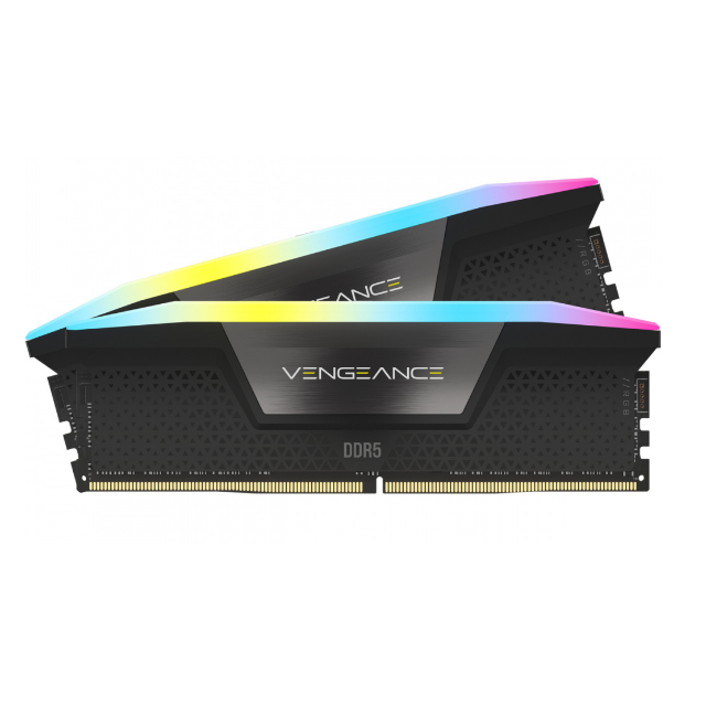 Kit Memoria RAM Corsair Vengeance RGB DDR5, 5600MHz, 32GB (2 x 16GB), CL36, XMP