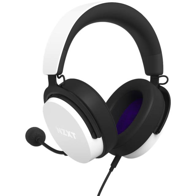 NZXT Relay White Audífonos Gamer AP-WCB40-B2, Alámbrico, 2 Metros, 3.5mm, Blanco