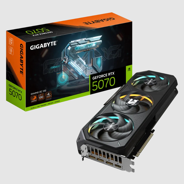Tarjeta de Video GeForce RTX 5070 GAMING OC 12G, 192 bit, GDDR7, PCI Express 5.0