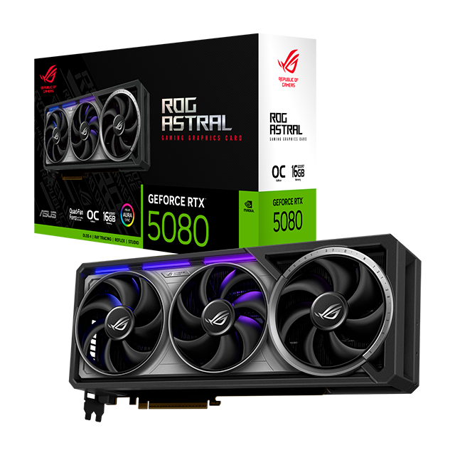 Tarjeta de Video ASUS NVIDIA ROG Astral GeForce RTX 5080 16GB OC Edition, 16GB 256-bit GDDR7, PCI Express 5.0