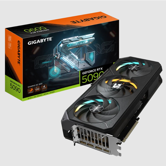 Tarjeta de Video Gigabyte GeForce RTX 5090 GAMING OC 32G GDDR7 / 512-bit / PCI Express 5.0