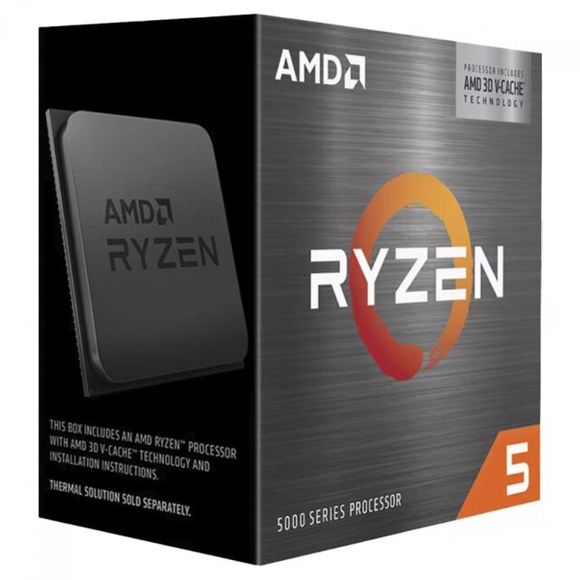 Procesador AMD Ryzen 5 5500X3D, Socket AM4, 4GHz, 6 Núcleos, 99MB Caché - No incluye Disipador