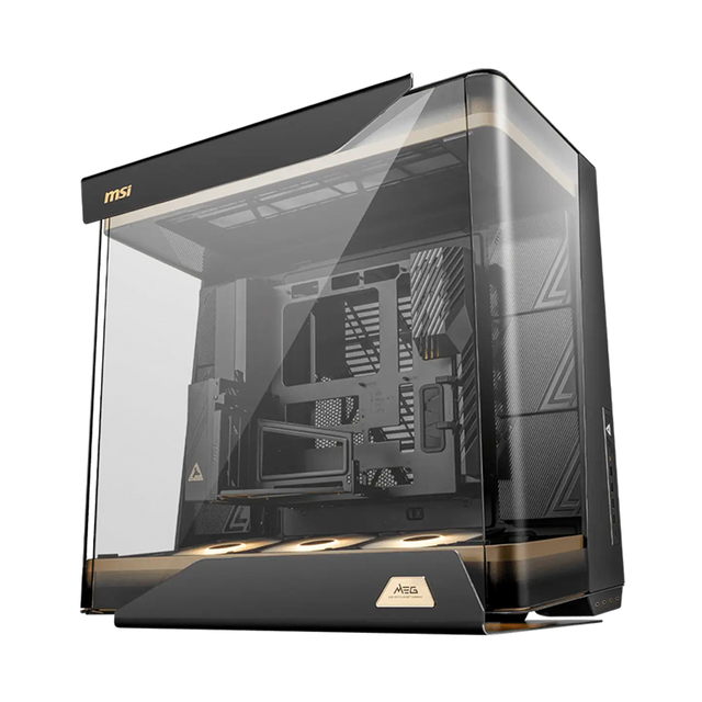 Gabinete MSI MEG MAESTRO 900R, Full Tower, ATX/EATX/Micro-ATX/Mini-ITX, USB 3.0, sin Fuente, 3 Ventiladores Instalados, Negro