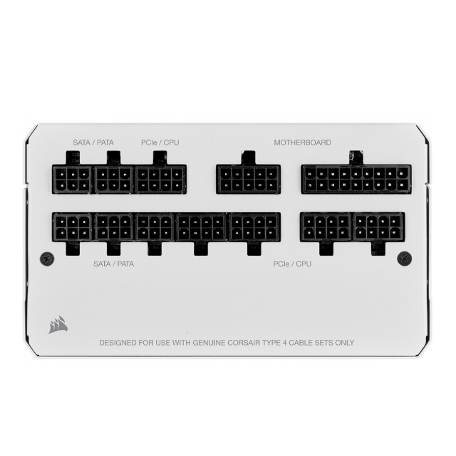 Fuente de Poder Corsair RM850 80 PLUS Gold, 24-pin ATX, 140mm, 850W, Blanco