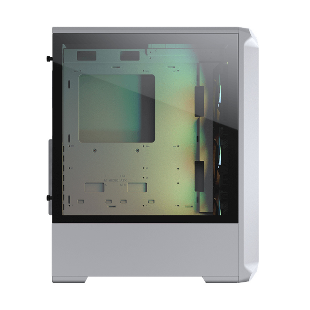 Gabinete Cougar Archon 2 RGB con Ventana, Midi-Tower, Mini-ITX/Micro-ATX/ATX, USB 3.0/2.0, sin Fuente, 3 Ventiladores ARGB Instalados, Blanco