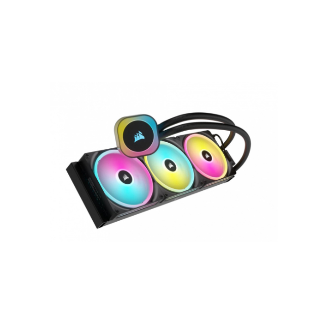 Corsair iCUE Link H170i RGB AIO Enfriamiento Líquido para CPU, 3x 140mm, 400 - 2000RPM, Negro
