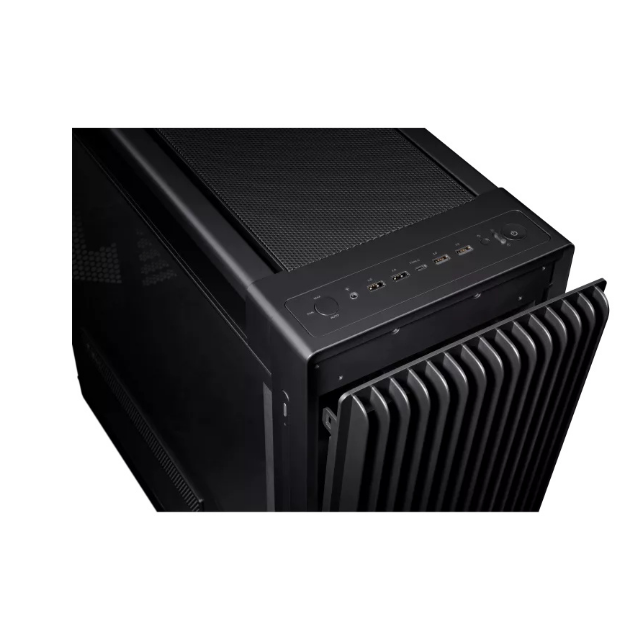 Gabinete ASUS ProArt PA602 con Ventana, Midi Tower, ATX/DTX/EATX/micro ATX/Mini-DTX/Mini-ITX, USB 3.2, sin Fuente, 3 Ventiladores Instalados, Negro