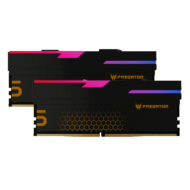 Kit Memoria RAM Acer Predator Hermes DDR5, 6400MHz, 64GB - 2 x 32GB, CL32, XMP/EXPO
