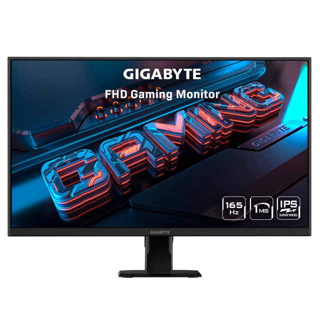 Monitor Gamer Gigabyte GS27F LED 27", Full HD, FreeSync, 165Hz, HDMI, Negro