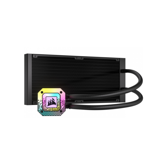 Corsair iCUE H115i Elite Capellix XT Enfriamiento Líquido para CPU, 2x 140mm, 500 - 1700RPM, Negro