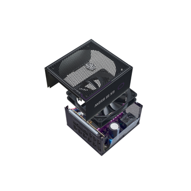 Fuente de Poder Cooler Master GX III GOLD 850 80 PLUS Gold, 24-pin ATX, 135mm, 850W