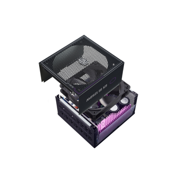 Fuente de Poder Cooler Master GX III GOLD 1250 80 PLUS Gold, 24-pin ATX, 135mm, 1250W