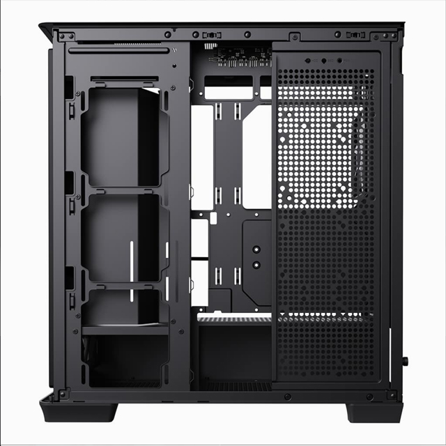 Gabinete APNX C1 con Ventana, Midi-Tower, ATX/Micro-ATX/Mini-ITX, USB 3.0, sin Fuente, 4 Ventiladores ARGB Incluidos, Negro