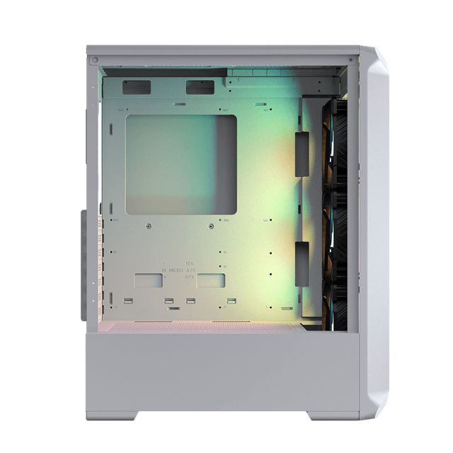 Gabinete Cougar Archon 2 RGB con Ventana, Midi-Tower, Mini-ITX/Micro-ATX/ATX, USB 3.0/2.0, sin Fuente, 3 Ventiladores ARGB Instalados, Blanco