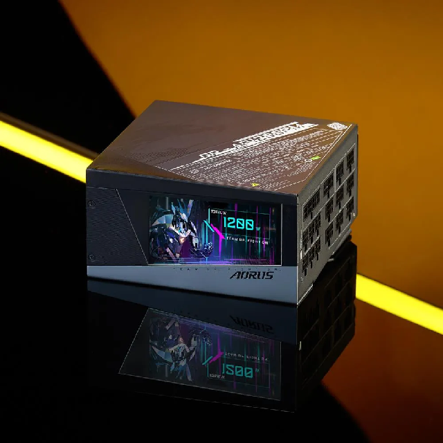 Fuente de Poder AORUS P1200W 80 PLUS Platinum, 20+4 pin ATX, 140mm, 1200W