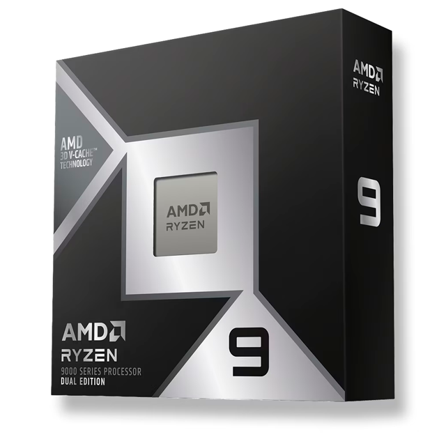 Procesador AMD Ryzen 9 9950X3D2 Dual Edition, S-AM5, 4.3 GHz, 16-Core, 192 MB L3 Caché - No Incluye Disipador