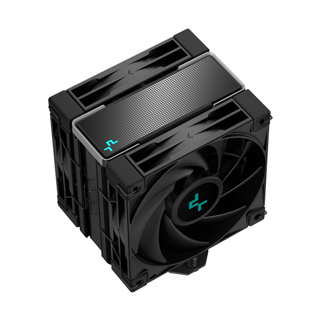 Disipador CPU DeepCool AK400 ZERO DARK PLUS, 120mm, 500-1650RPM, Negro