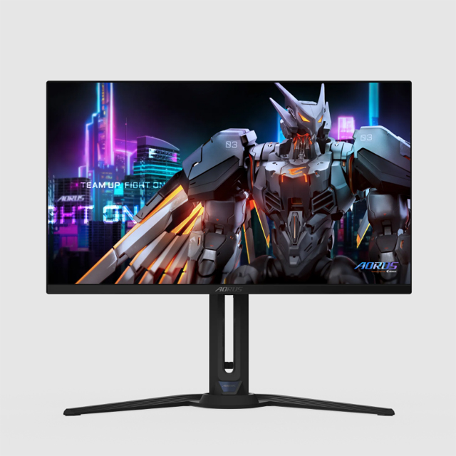 Monitor Gamer AORUS FO27Q2 OLED 27", QHD, FreeSync, 240Hz, HDMI, DP, Negro