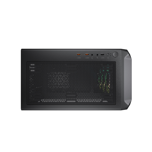 Gabinete Cougar Archon 2 RGB con Ventana, Midi-Tower, Mini-ITX/Micro-ATX/ATX, USB 3.0/2.0, sin Fuente, 3 Ventiladores ARGB Instalados, Negro