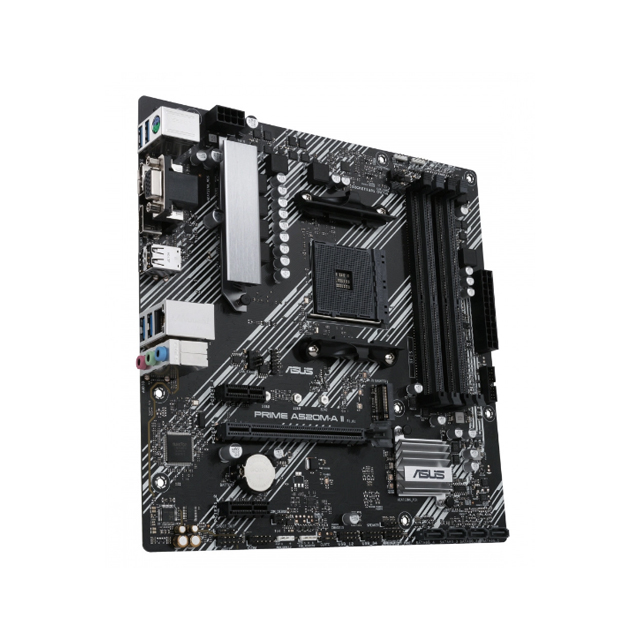 Tarjeta Madre ASUS Micro ATX PRIME A520M-A II CSM, S-AM4, A520, HDMI, 128GB DDR4 para AMD