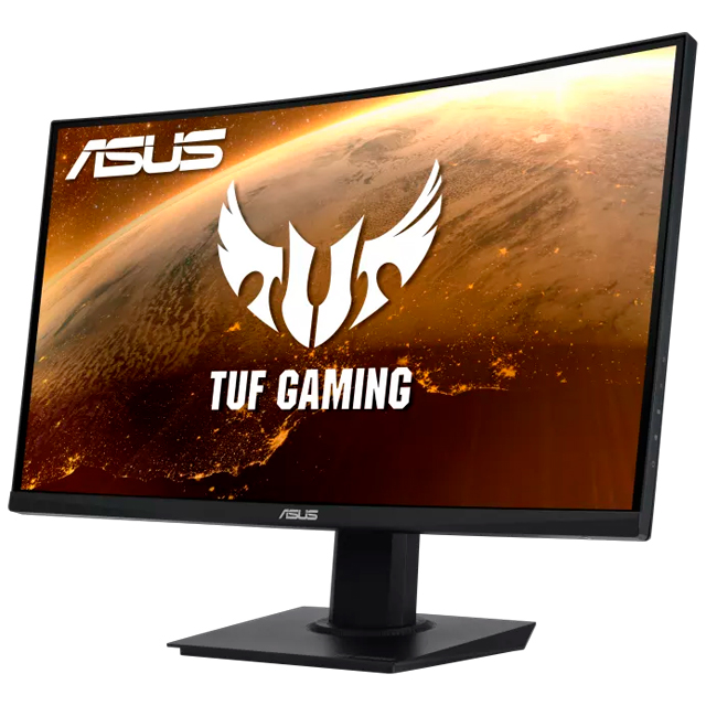 Monitor Gamer Curvo ASUS TUF VG24VQE LED 23.6", Full HD, FreeSync, 165Hz, HDMI, Negro