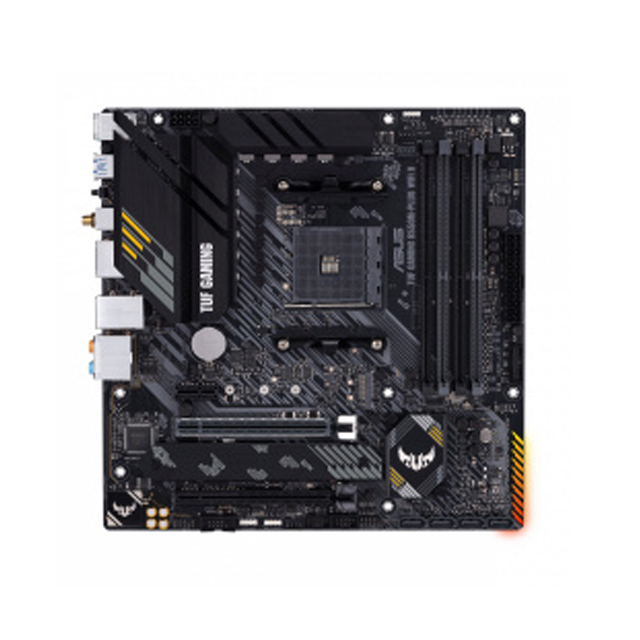 Tarjeta Madre ASUS Micro-ATX TUF GAMING B550M-PLUS WIFI II, S-AM4, AMD B550, HDMI, 128GB DDR4 para AMD