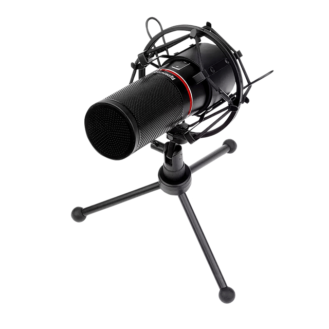 Redragon Micrófono Gamer Blazar GM300, Alámbrico, USB-A, Negro