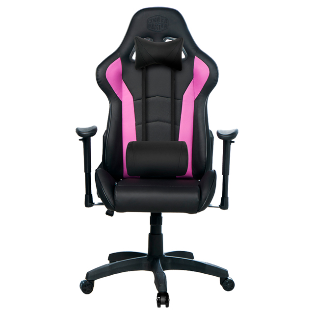 Cooler Master Silla Gamer Caliber R1, hasta 150Kg, Negro/Púrpura
